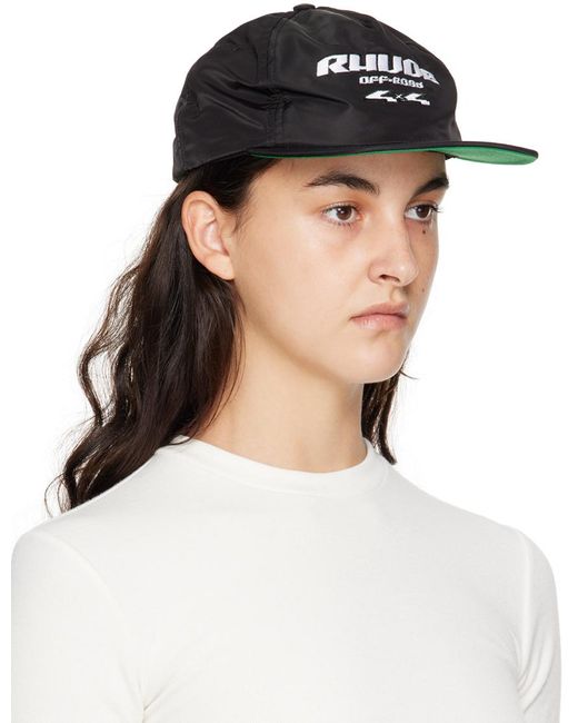 Rhude Natural Embroidered Cap