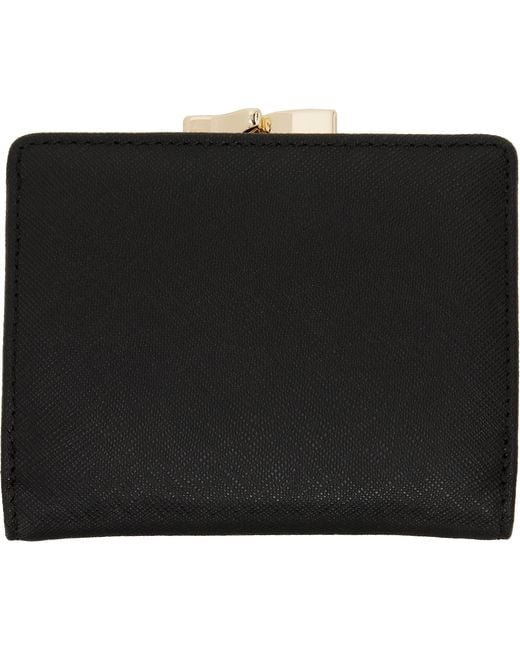 Vivienne Westwood Black Small Frame Wallet for men