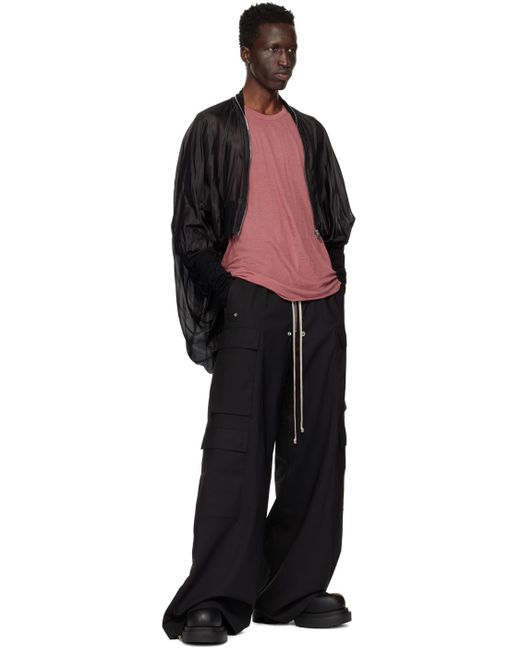 メンズ Rick Owens Porterville Cargobelas カーゴパンツ Black