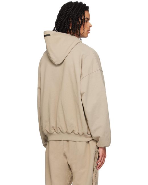 Fear Of God Natural Patch Hoodie for men