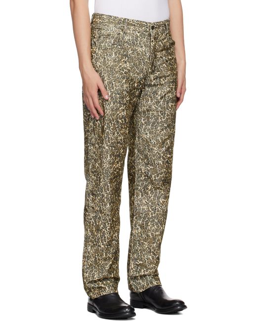 Isabel Marant Multicolor Tan Vaughan Trousers for men