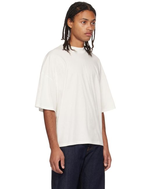 The Row White Dustin T-shirt for men