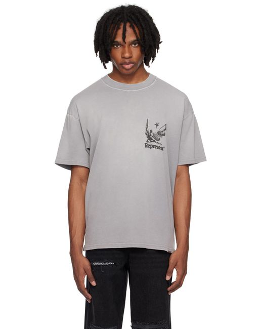 Represent Gray 'Spirits Of Summer' T-Shirt for men