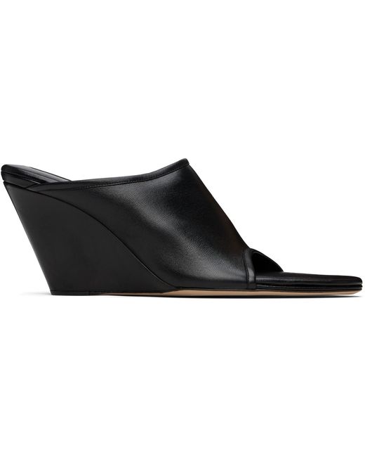 Christen Black 75Mm Stretch Mules