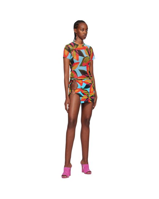 Louisa Ballou Multicolor Ssense Exclusive Double Ring Cover-up Skirt