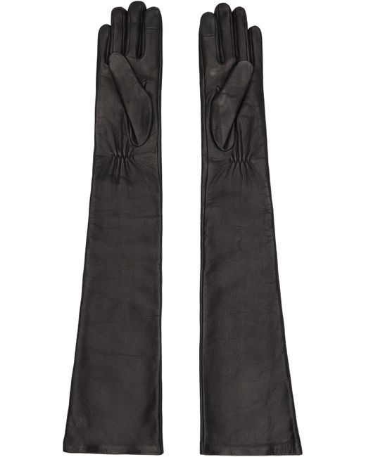 Handsome Stockholm Black Essentials Extra Long Gloves