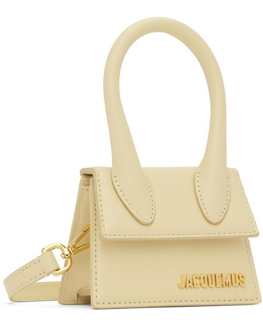 Jacquemus Metallic Off-white Les Classiques 'le Chiquito' Bag