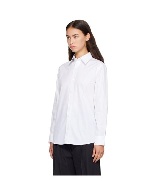 A.P.C. White Kayla Shirt