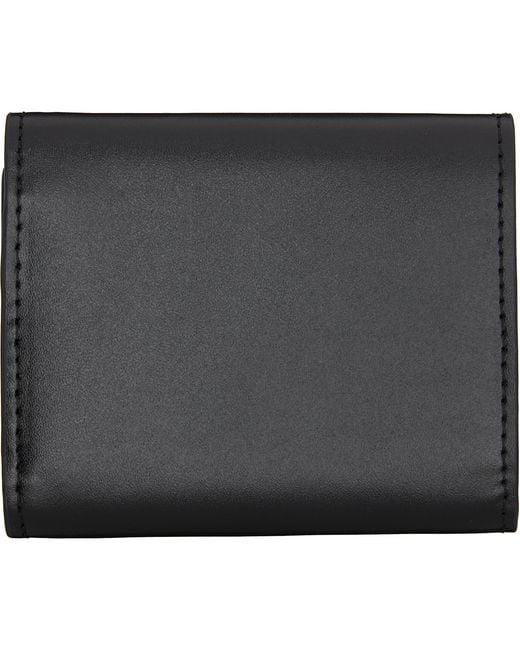 A.P.C. Black Trifold Genève Wallet