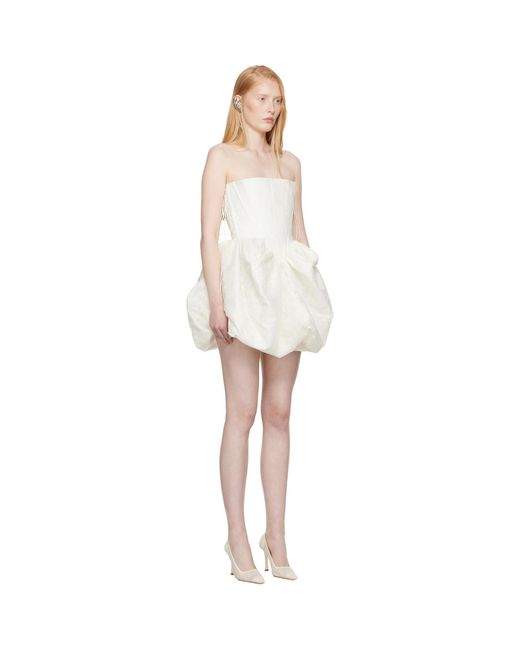 Wed Black Ssense Bridal Capsule Guen Minidress
