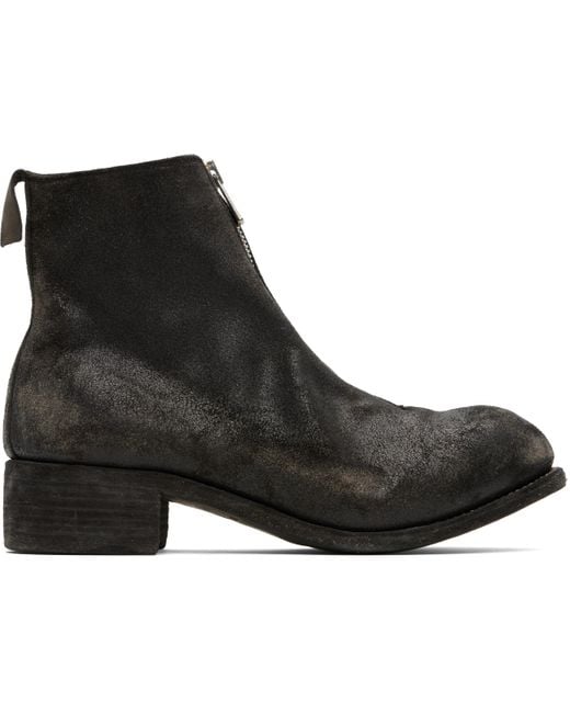 Guidi Black Pl1_Ru Boots for men