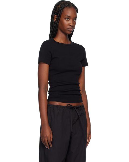 Matteau ブラック 半袖 ベビーTシャツ Black