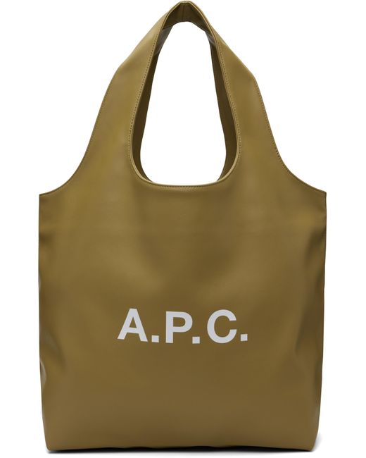メンズ A.P.C. カーキ Ninon トートバッグ Green