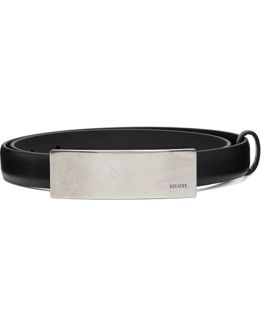 Khaite Black Berlin Belt