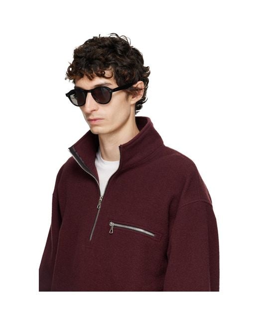 Garrett Leight Gray Mcnally Sunglasses for men