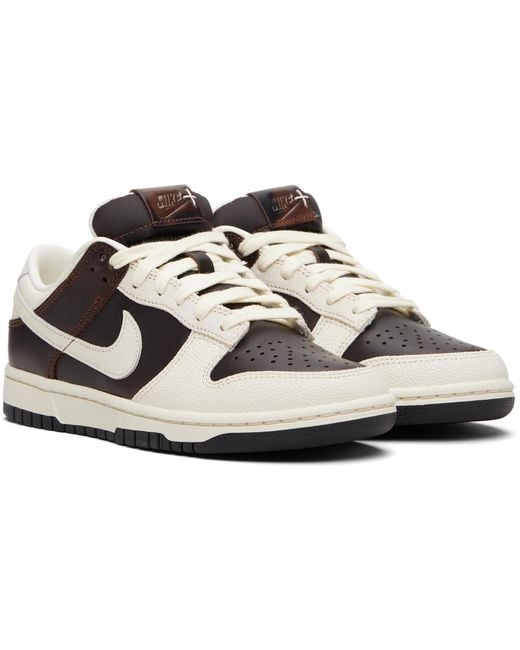 Nike Black Off Dunk Low Retro Sneakers for men