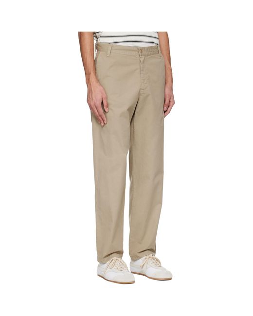 A.P.C. Natural Lawrence Trousers for men
