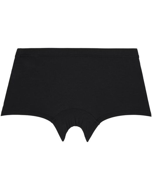 Zegna Black Gray Patch Boxers for men