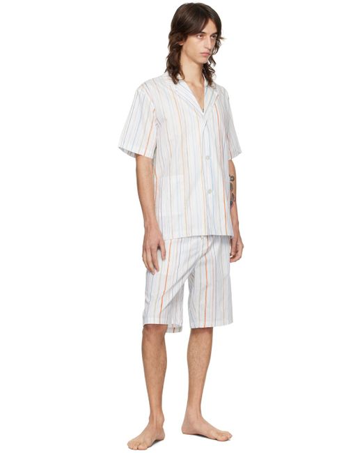 Paul Smith Black Stripe Pyjama Set for men