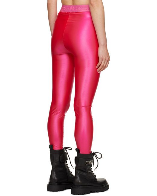 SMU Mens Shiny Pink Legging Tight Fit S/M fit 12557 MX8 —  SexyMenUnderwear.com