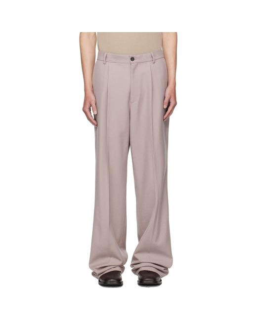 Dries Van Noten Multicolor Pleated Trousers for men