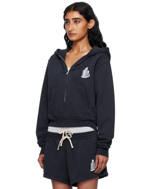 Abra Blue Ssense Exclusive Building Hoodie