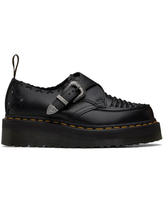 Chaussures à boucle ramsey noires en cuir à ornement tressé Dr. Martens pour homme en coloris Black