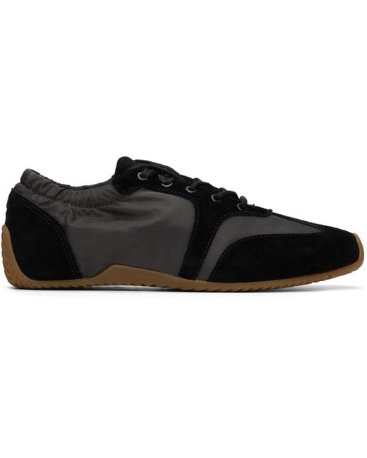 Rag & Bone Black Emilee Ballet Runner Sneakers