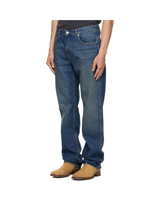 Isabel Marant Blue Lewys Jeans for men