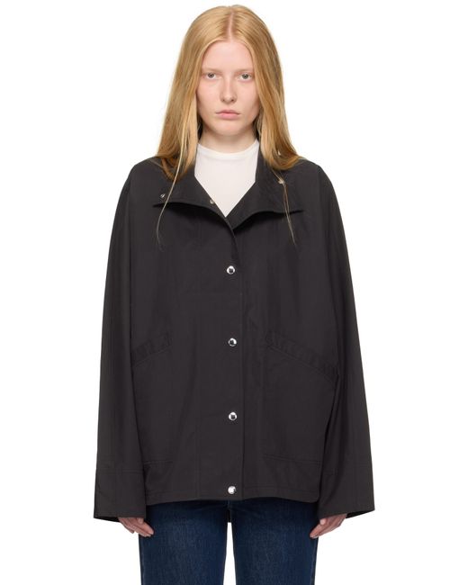 Totême  Black Summer Parachute Jacket