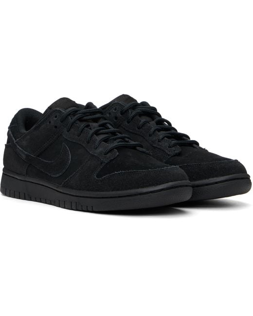 Nike Black Dunk Low Retro Se Sneakers for men