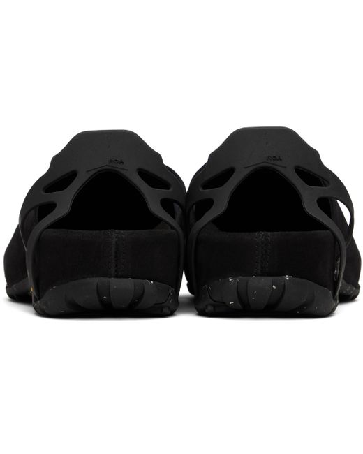 Roa Black Fedaia Mules for men