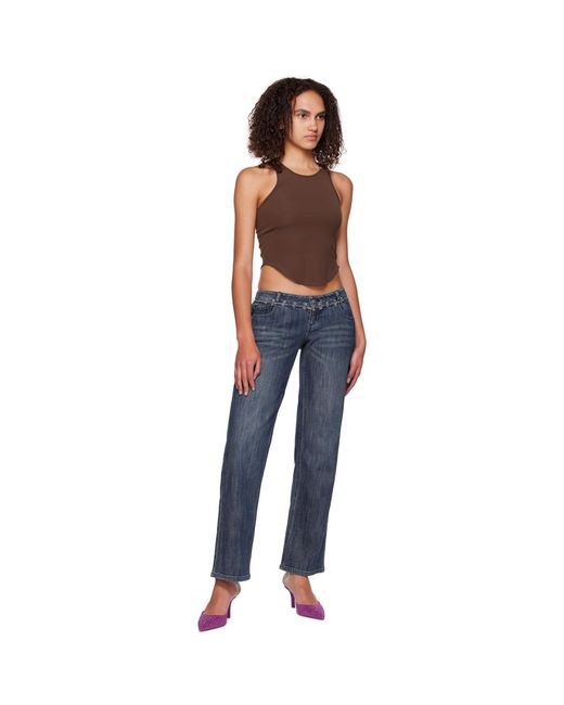 Miaou Black Brown Hannah Jewett Edition Bobbi Tank Top