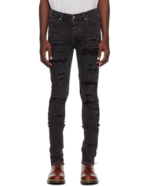 Ksubi Van Winkle Dynamite Trash Jeans in Black for Men | Lyst