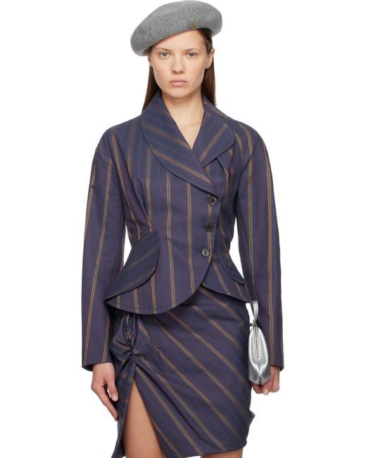 Vivienne Westwood Blue Stormy Blazer