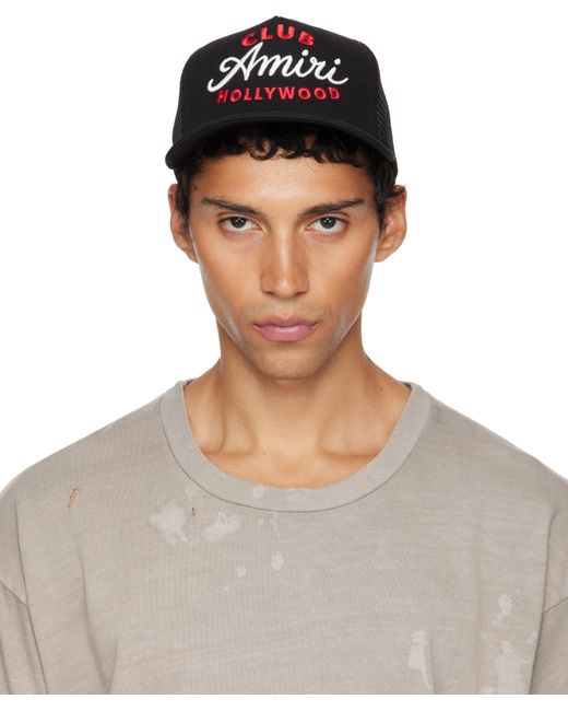 Amiri Gray 'Club Trucker Cap for men