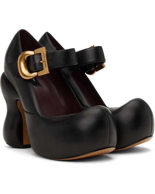 Marc Jacobs Black 'The Doll Pumps' Heels