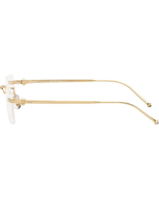 Cartier Black Exception Glasses for men