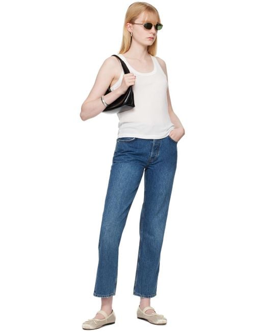 Anine Bing Blue Benson Jeans