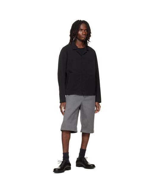 Veilance Black Voronoi Wool Jacket for men