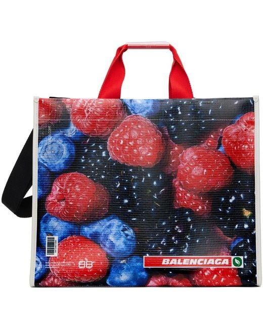 Balenciaga Red Antwerp Medium Tote for men