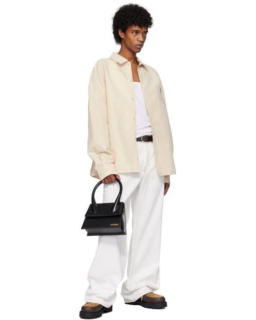 メンズ Jacquemus ブラック The Large Chiquito バッグ Black