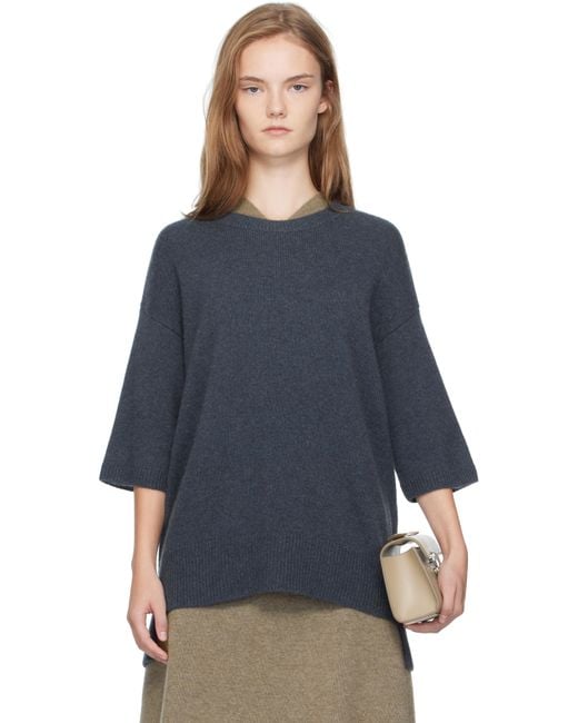 Lisa Yang Blue 'the Camille' Sweater