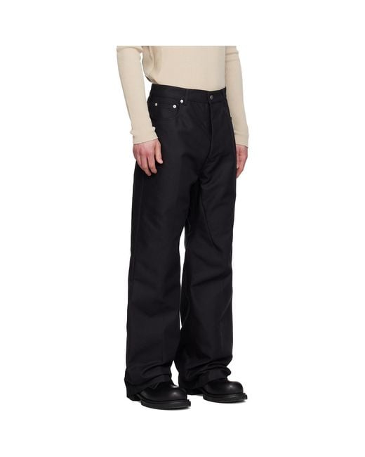 Rick Owens Black Temple Geth Jeans for men
