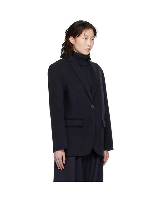 Anine Bing Blue Quinn Blazer