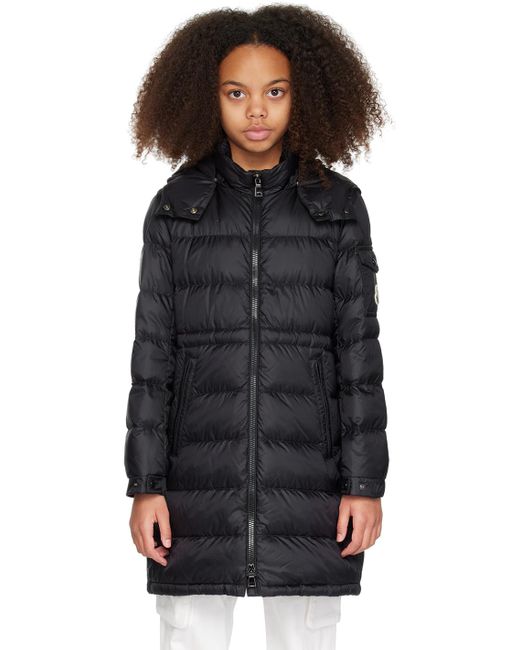 Moncler キッズ｜ブラック Meillon ダウンコート Black
