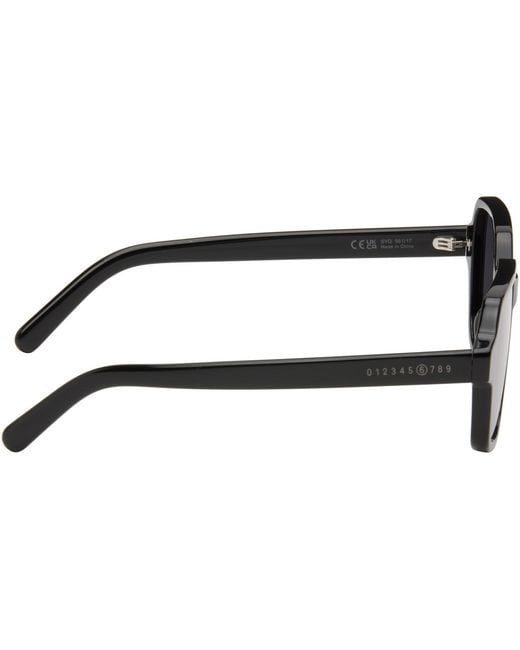 MM6 by Maison Margiela Black 4 Sunglasses