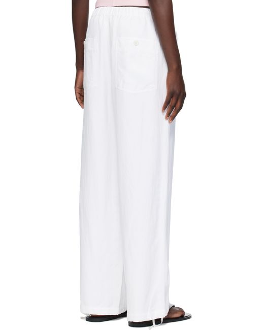 Rag & Bone Black Adina Beach Trousers