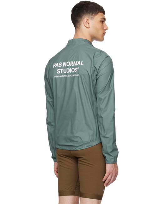 Pas Normal Studios Green Lightweight Jacket for men