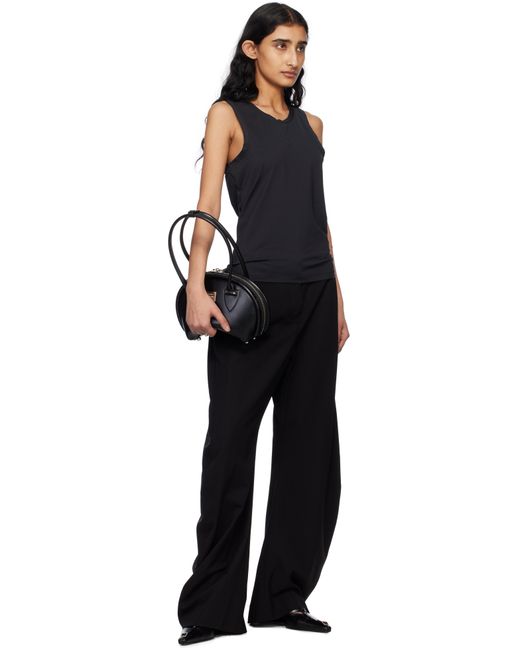 Acne ブラック ジャージ タンクトップ Black